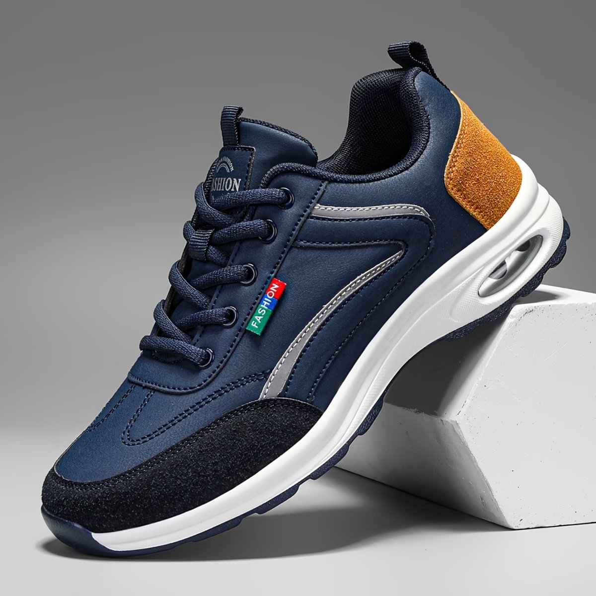 Currero Schoenen Heren Sneakers Comfortabel Wandelschoenen Casual Volwassenen 39 Blauw