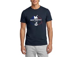 Wielrennen Mont Ventoux Fiets Route T-Shirt Heren