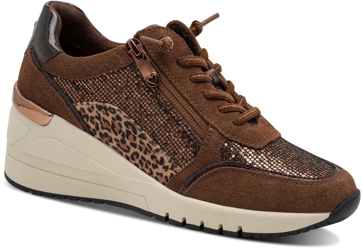 Marco Tozzi Dames Sneaker 2-23726-47 353 F-breedte Maat: 38 EU