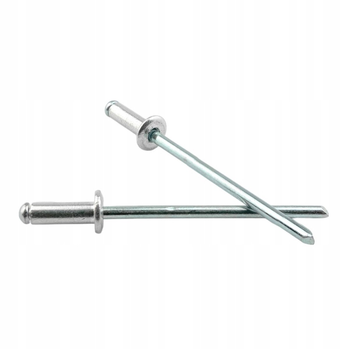 Blindklinknagels platkop 4x12 mm aluminium/staal - 1000 stuks