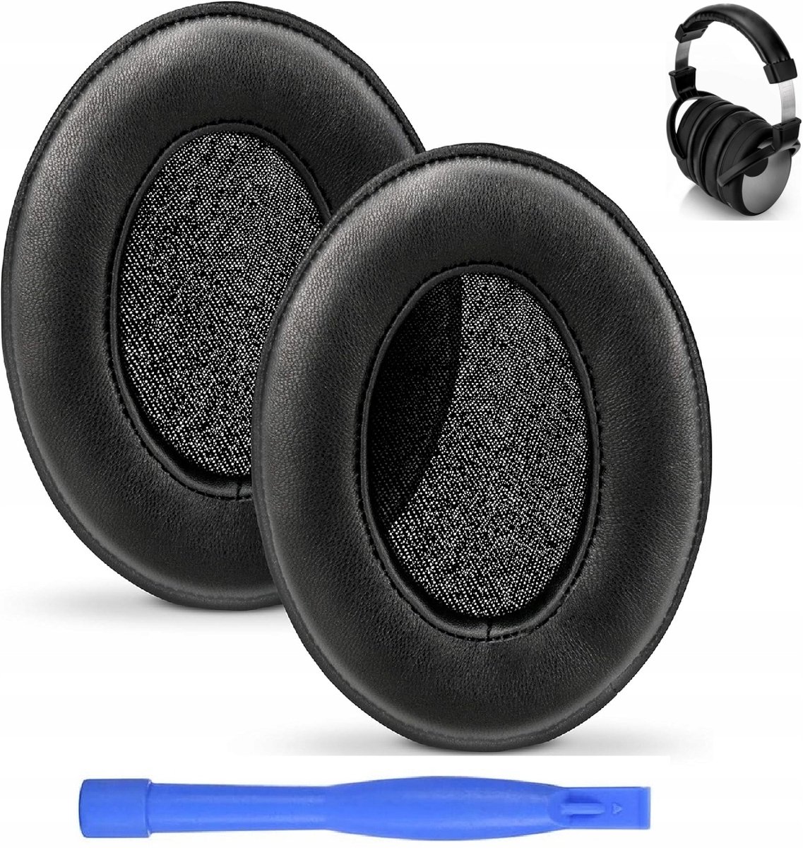 Nieuwe Oorkussens voor Brainwavz HM5 / ATH M50x - Zwart