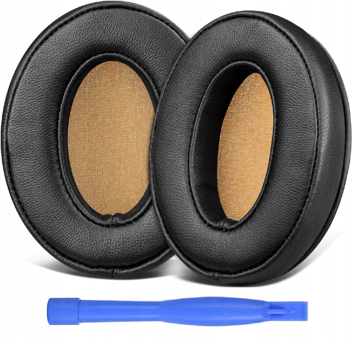 Vervangende oorkussens van echt lamsvel voor Denon AH-MM400 hoofdtelefoons