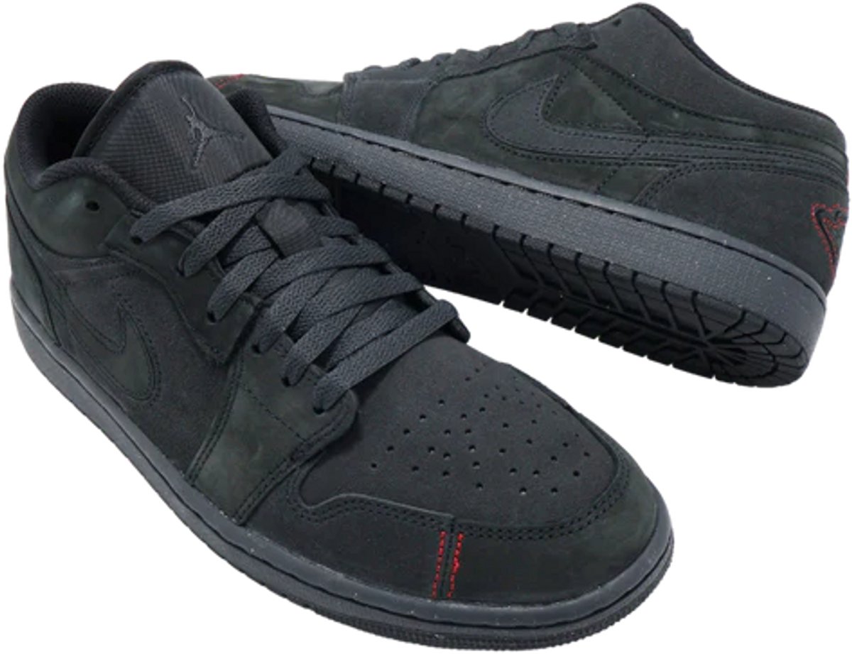 Jordan 1 Low SE Craft Dark Smoke Grey Varsity Red