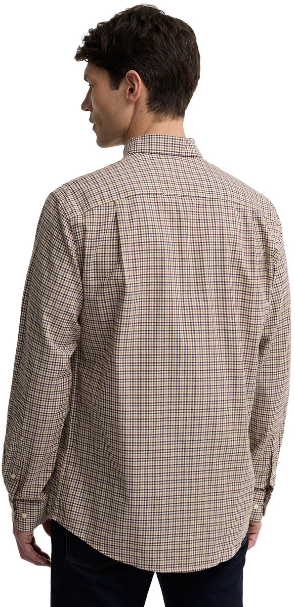 Barbour casual overhemd beige