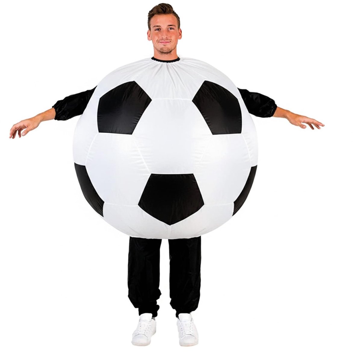 Inflatable Football Costume - Balloon Costume - Premium Quality - Adult Size 160 to 190cm - Polyester - Comfortable - ShopVlot