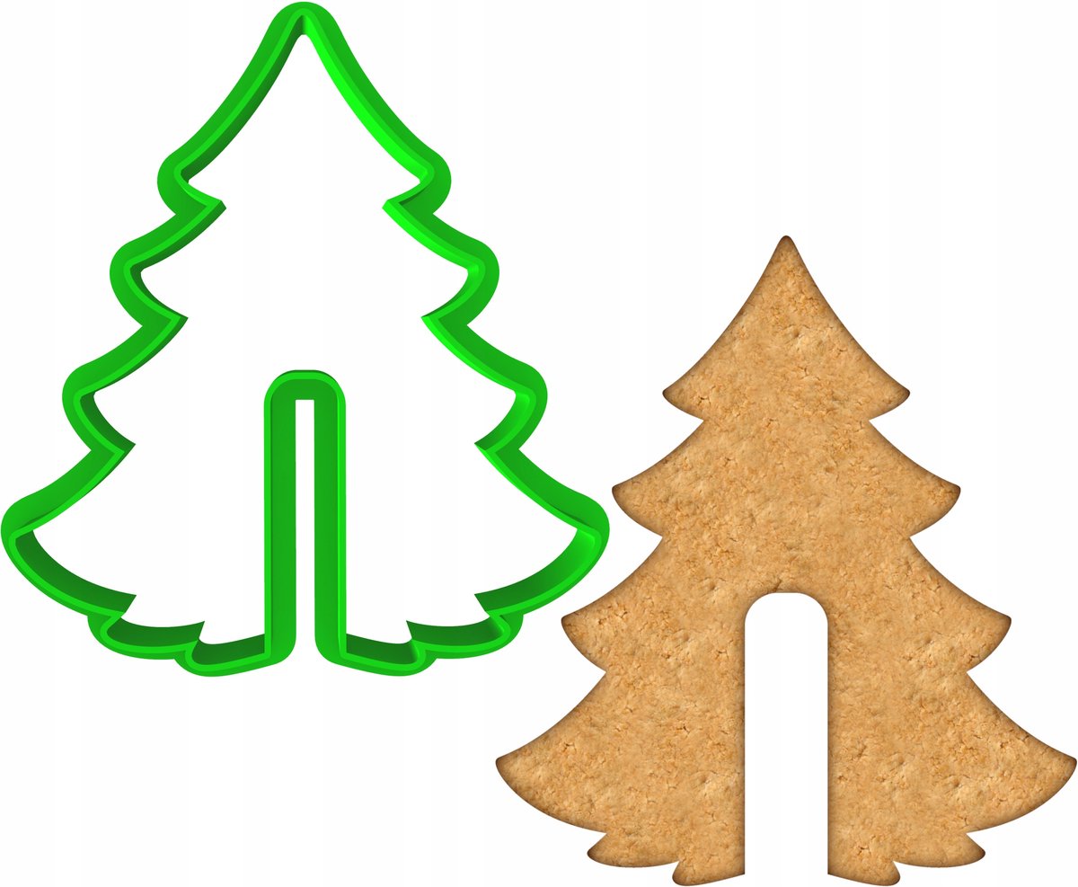 Koekjesvorm Kerstboom - Koekjes & Peperkoek Uitsteker