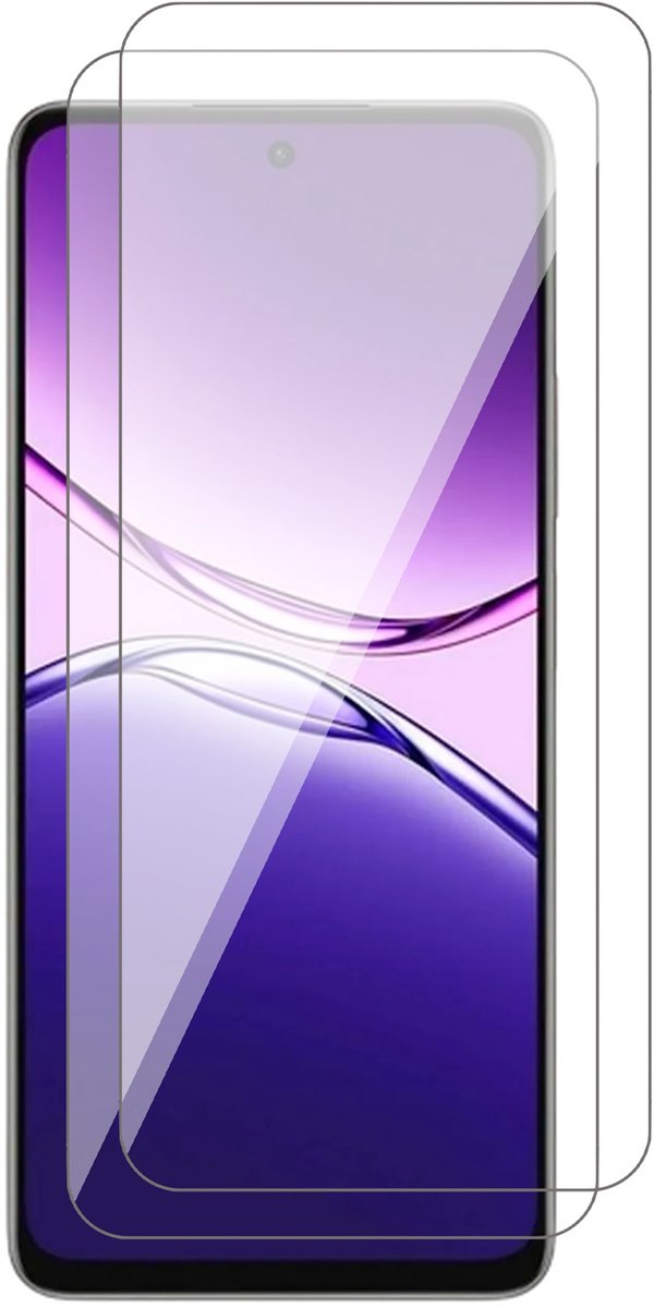 Screenprotector geschikt voor Oppo A5 Pro 5G / 4G – 2 Stuks – UltraClear Gehard Glas – Case Friendly – 9H Krasbestendig