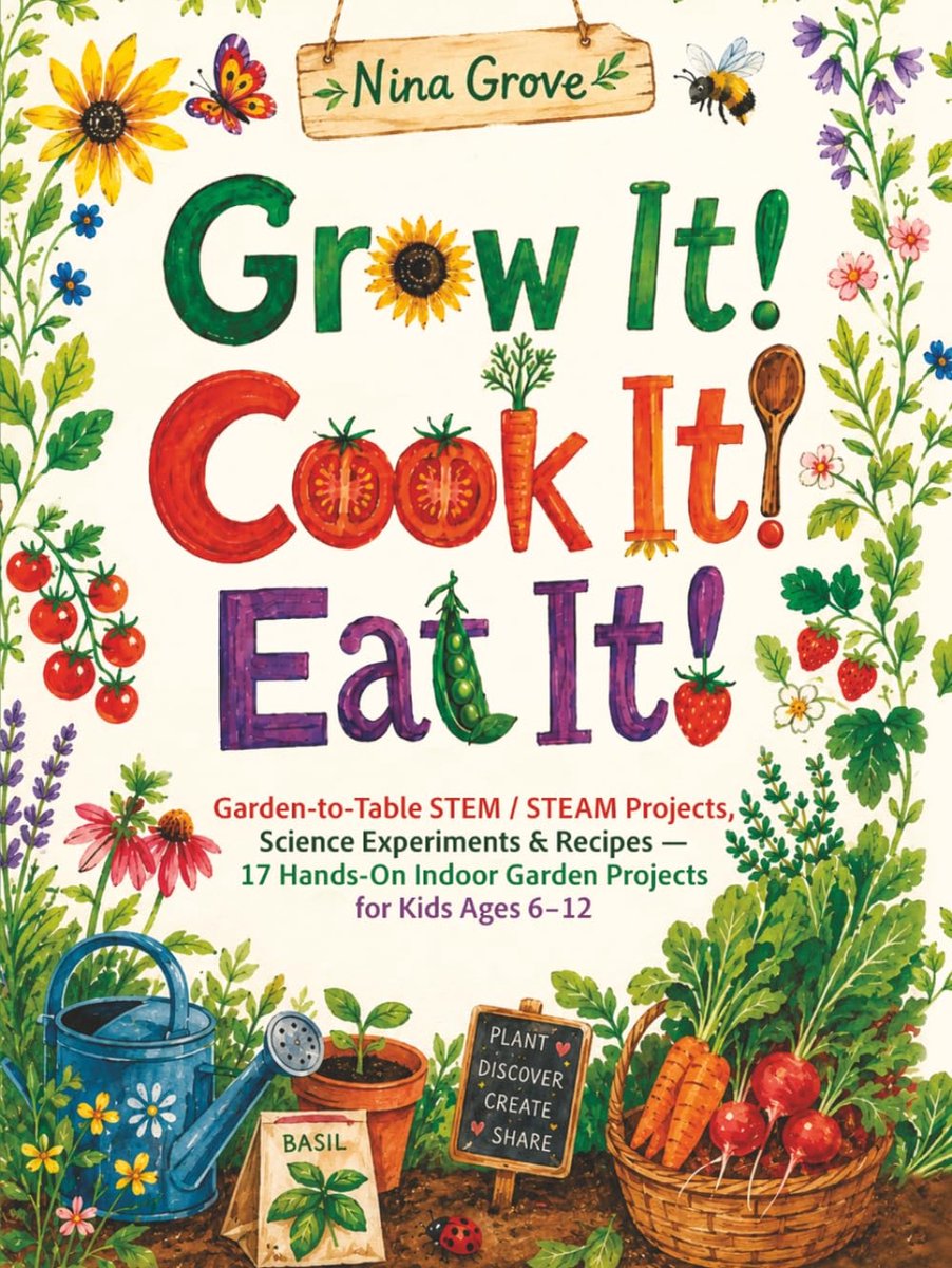 Grow It! Cook It! Eat It!: Garden-to-Table STEM / STEAM Projects, Science Experiments & Recipes — 17 Hands-On Indoor - ShopVlot