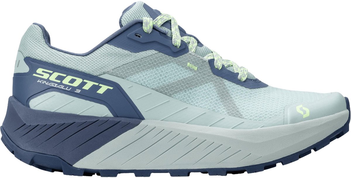 Scott Kinabalu 3 WS - Hardloopschoenen - Fresh groen/metaalblauw - Maat 39