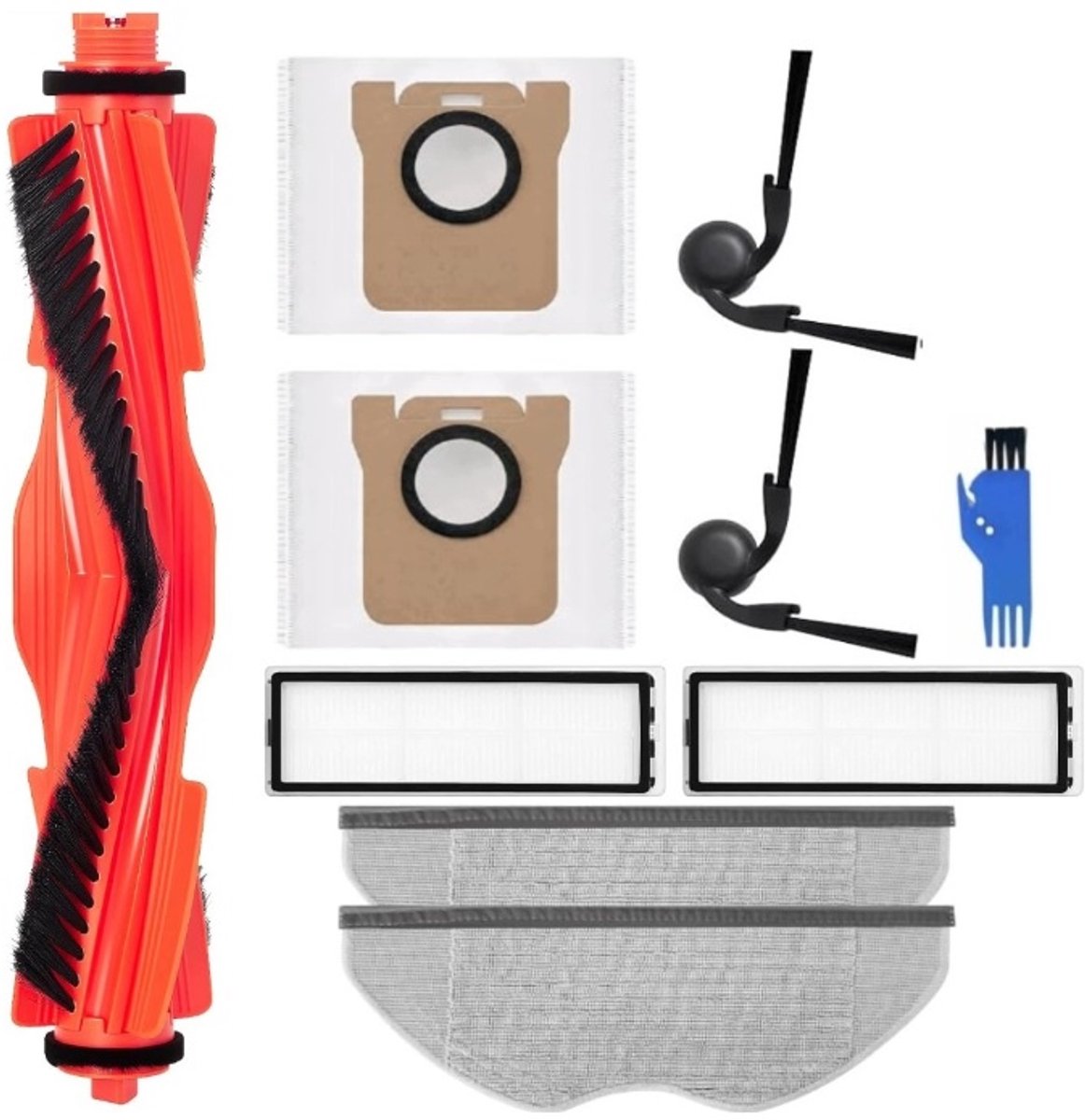 Accessoireset compatibel met stofzuiger Xiaomi Robot Vacuum H40 / OV51