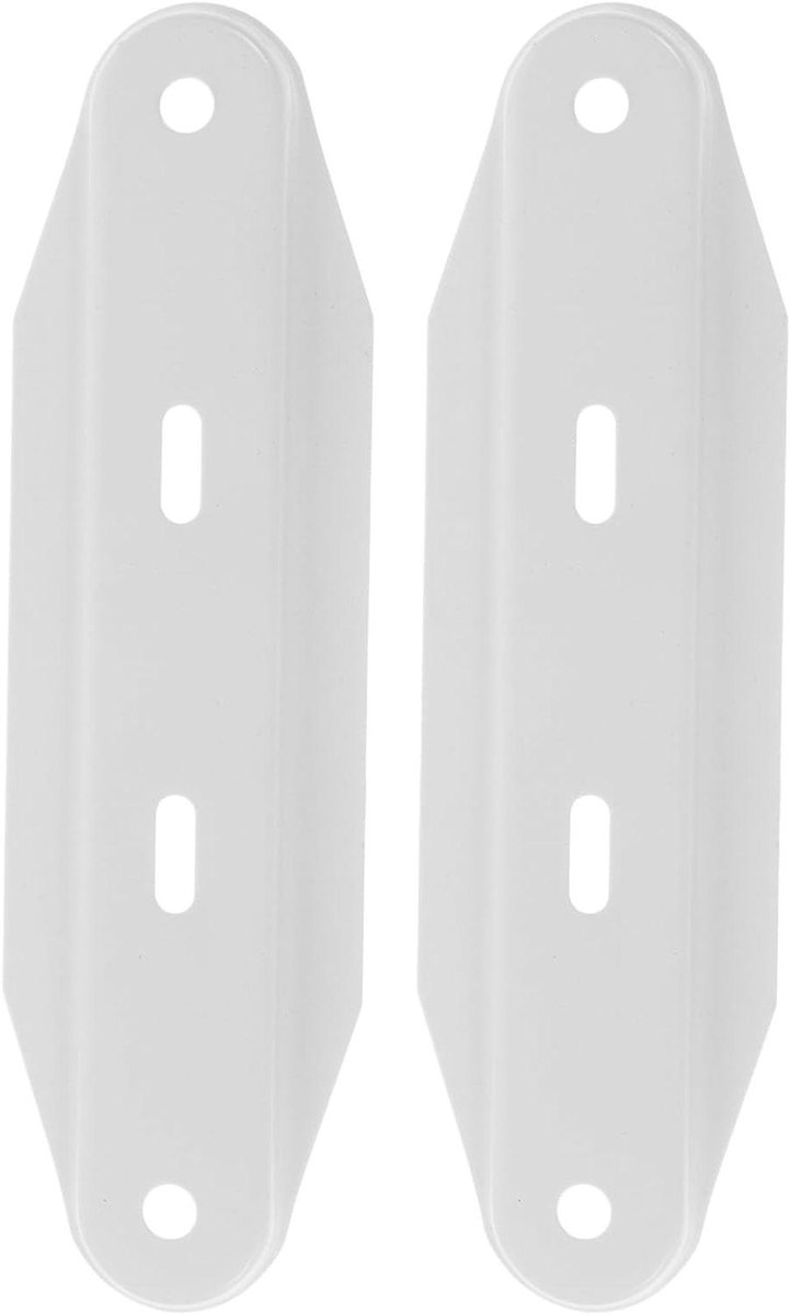 Radiator Onderstel - Wielbasis Verwarming - Verplaatsbare Verwarming - Snelle Installatie - 21 cm Lengte - Wit