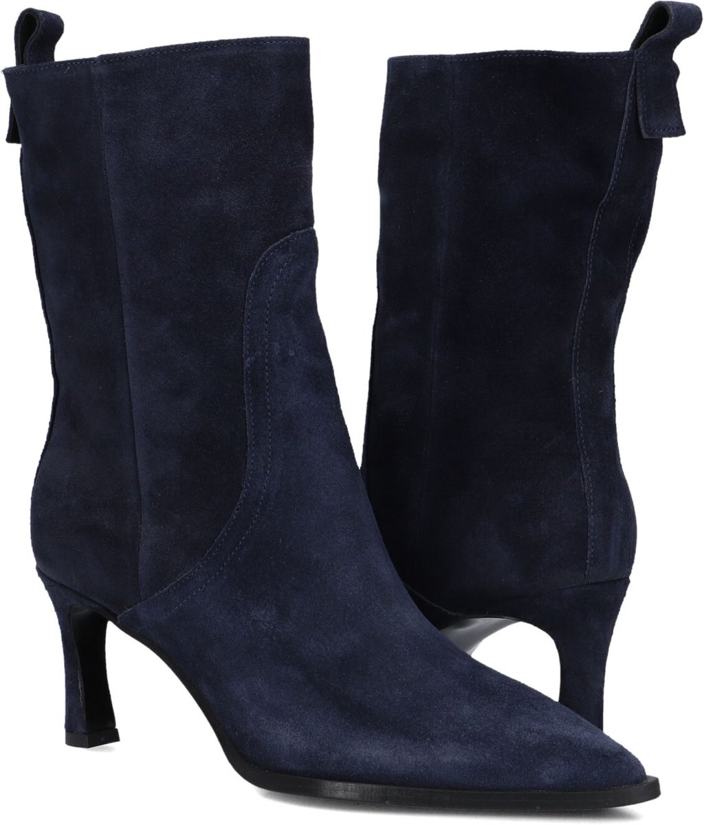 LINA LOCCHI Av 131/b Enkellaarsjes - Enkelboots met rits - Dames - Donkerblauw - Maat 43