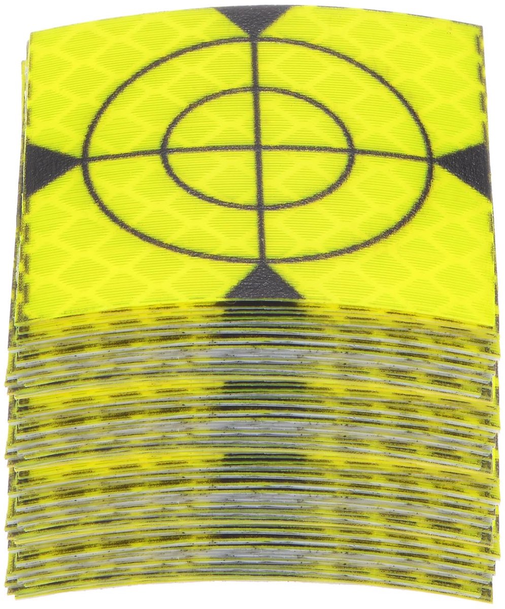 QUARKZMAN 80 stuks reflecterende vellen voor onderzoek, 40 x 40 mm, zelfklevend reflecterend plakband, doelbord voor - ShopVlot