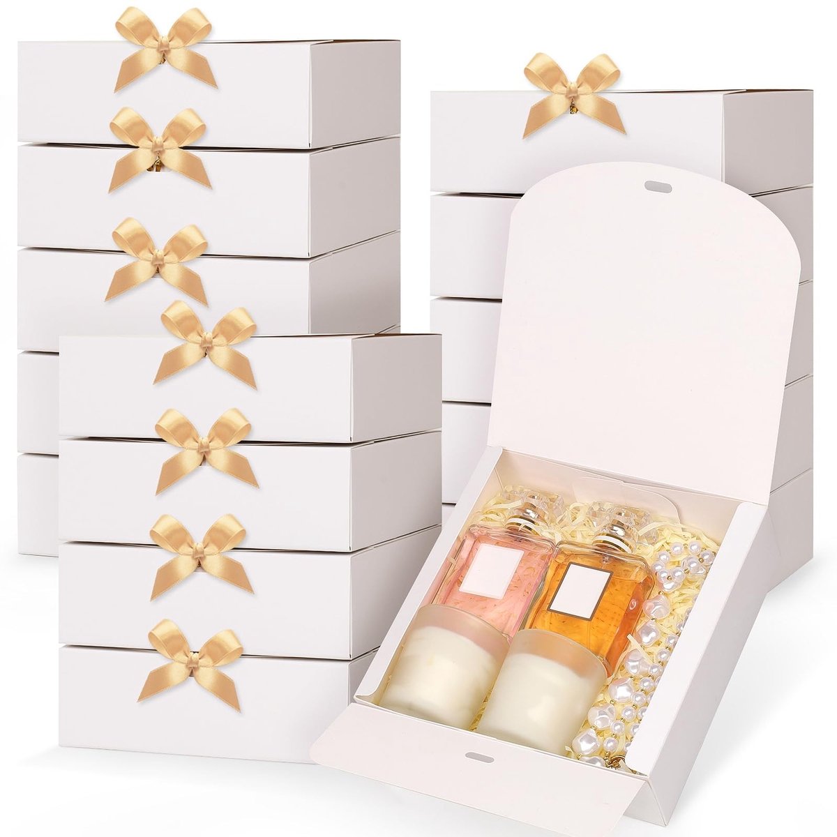 Elzusha - Set van 15 Vouwbare Cadeauboxen met Deksel