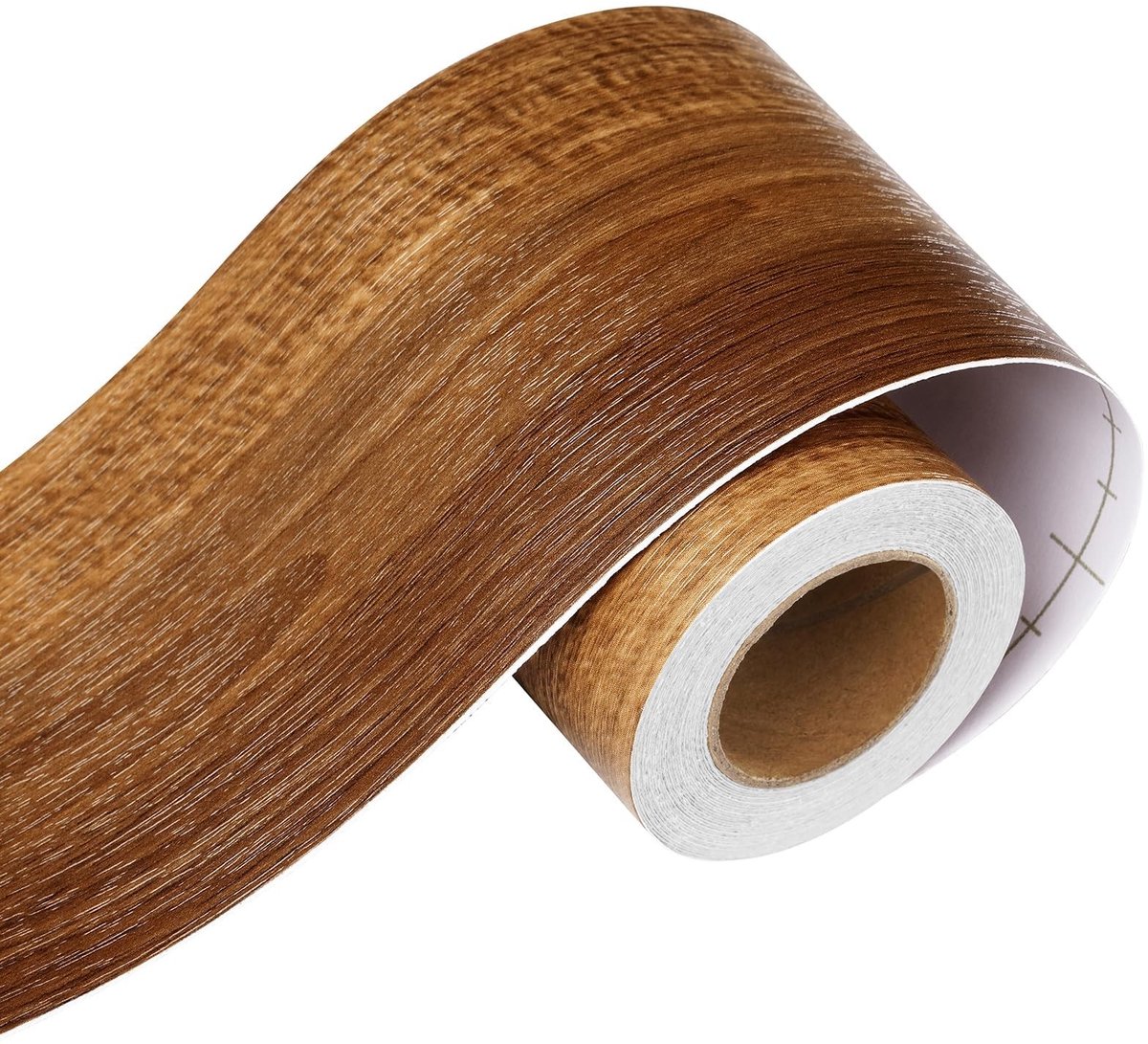 Elzusha - Zelfklevende Houten Vinyl Rand voor Muren