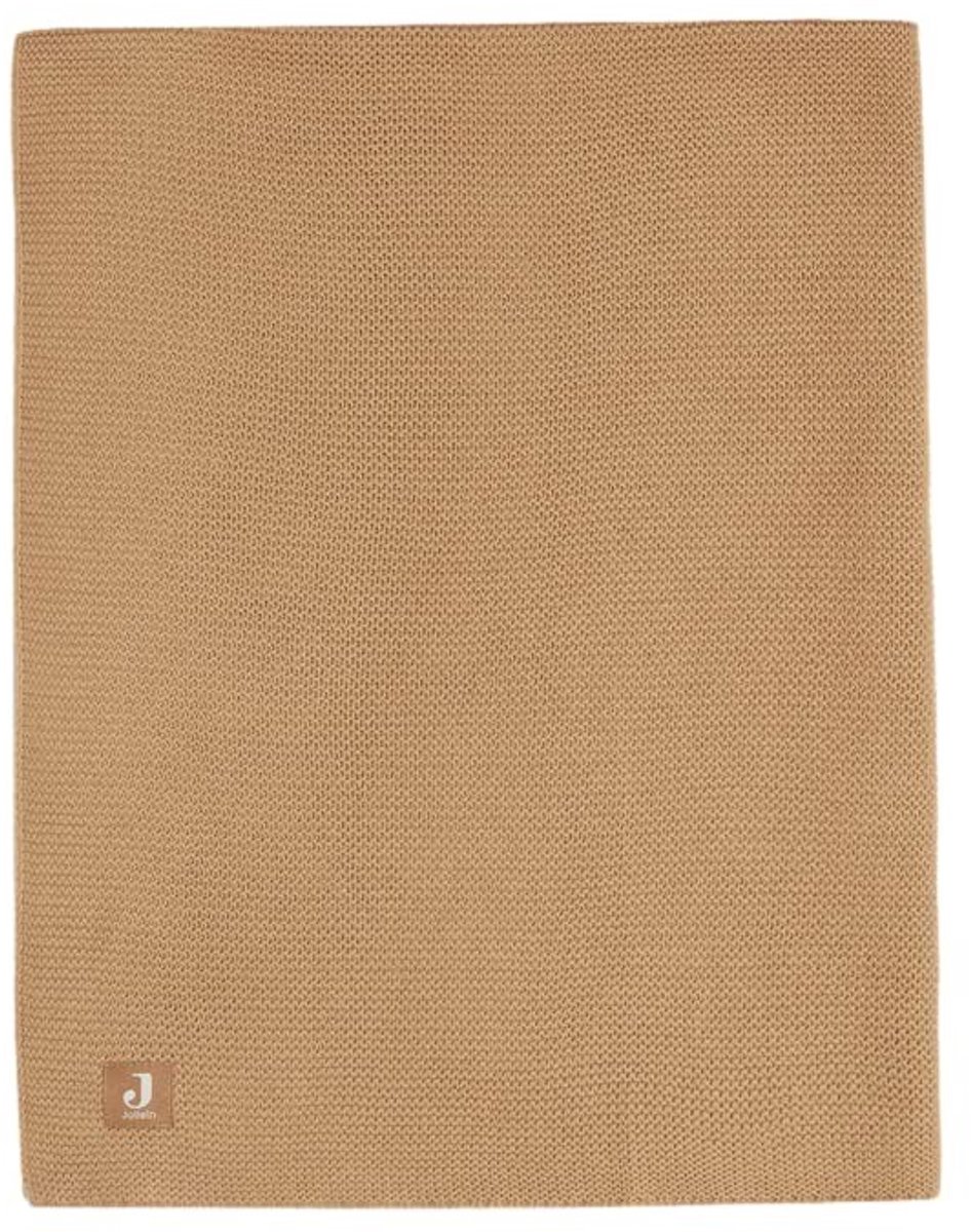 Elzusha - Basic Gebreide Babydeken Biscuit 75 x 100 cm