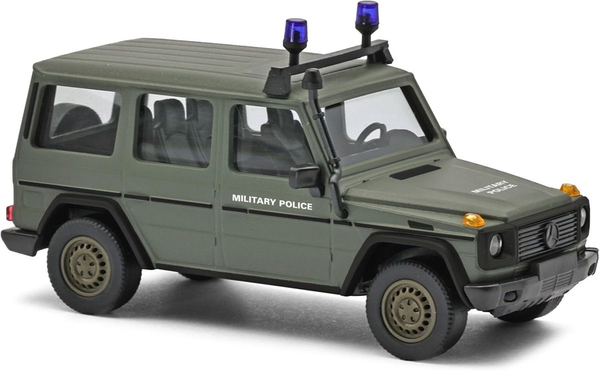 Elzusha - H0 Mercedes Benz G-Klasse Model voor Militaire Politie