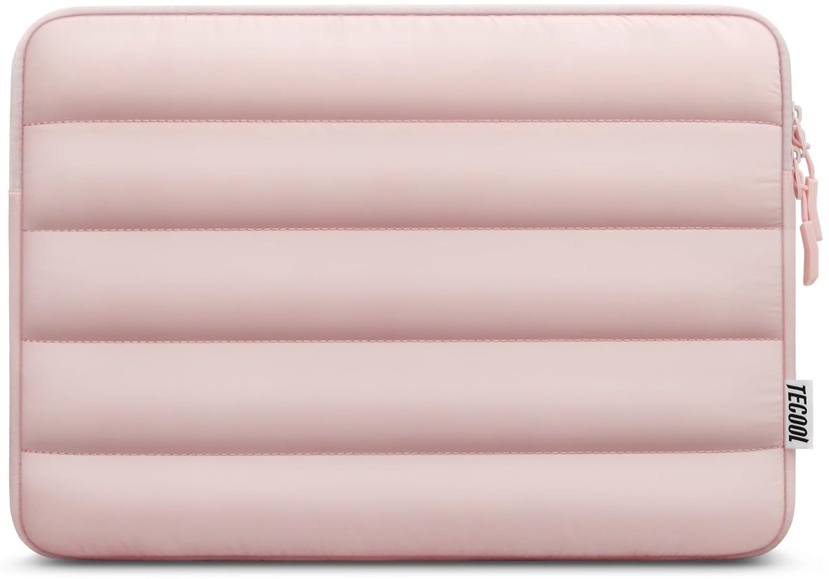 Elzusha - Schokbestendige Laptophoes voor 13 Inch Laptops, Roze