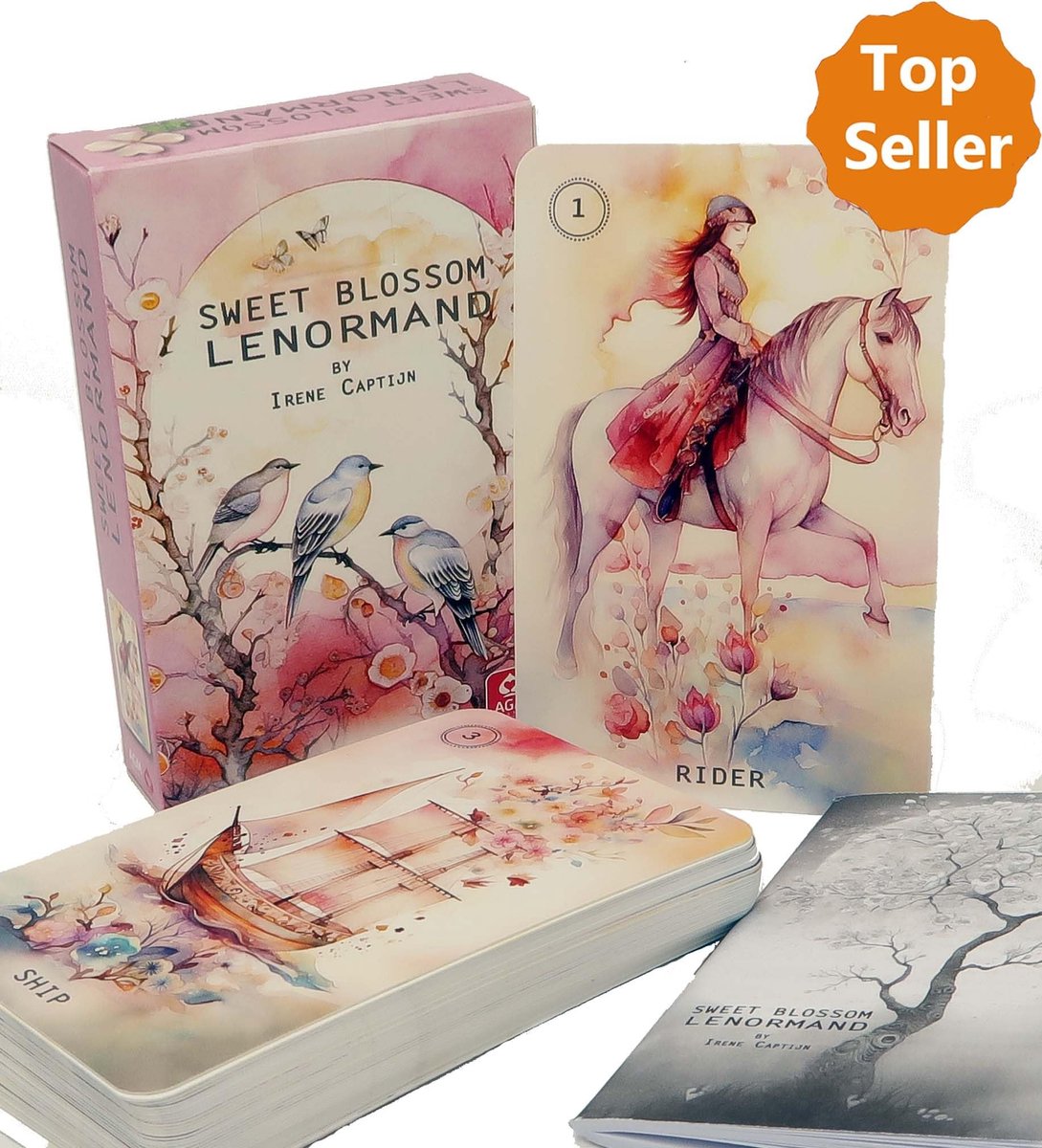 Elzusha - Sweet Blossom Lenormand Kaartenset (Engels)