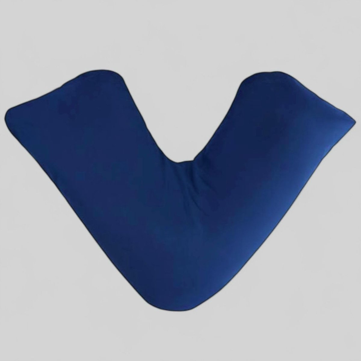 Elzusha - V-kussen voor volwassenen - Extra gevuld en hypoallergeen - Blauw