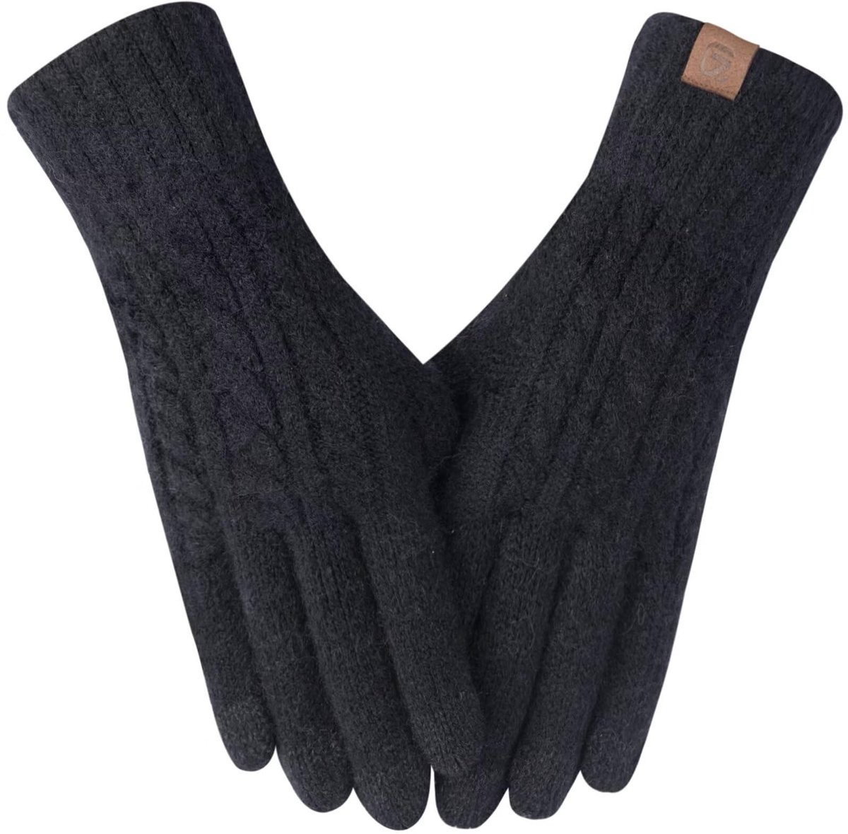 Elzusha - Winterhandschoenen voor Vrouwen met 5-Finger Touchscreen