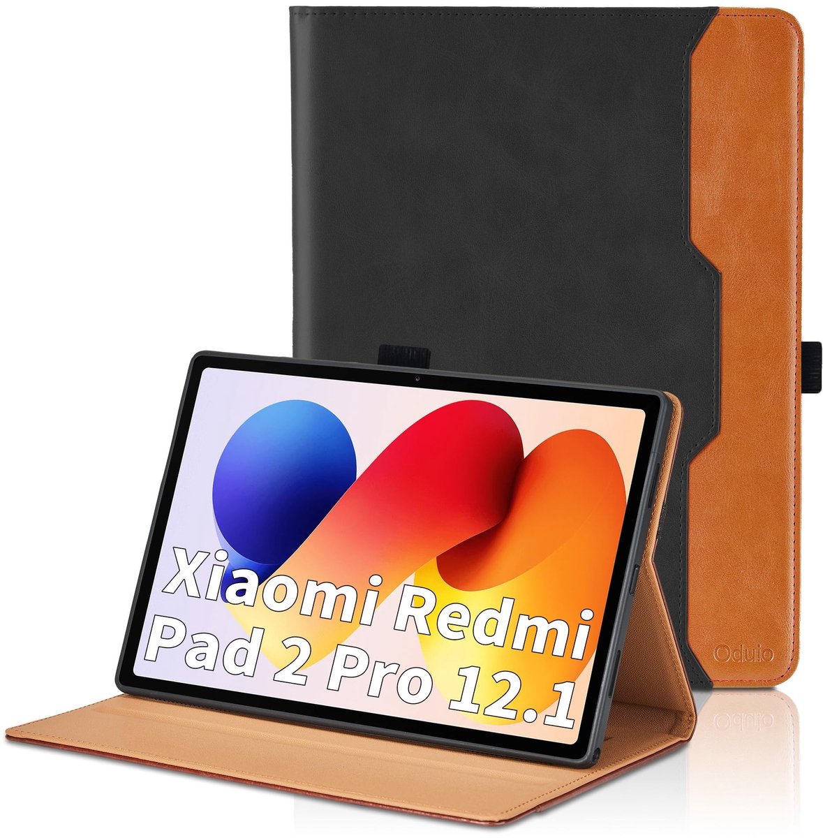 Elzusha - PU Leren Beschermhoes voor Xiaomi Redmi Pad Pro 12.1 Inch