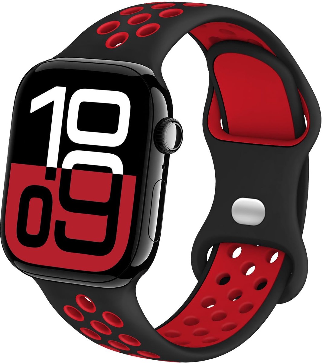 Elzusha - Elastische Sportarmband van Siliconen voor Smartwatch