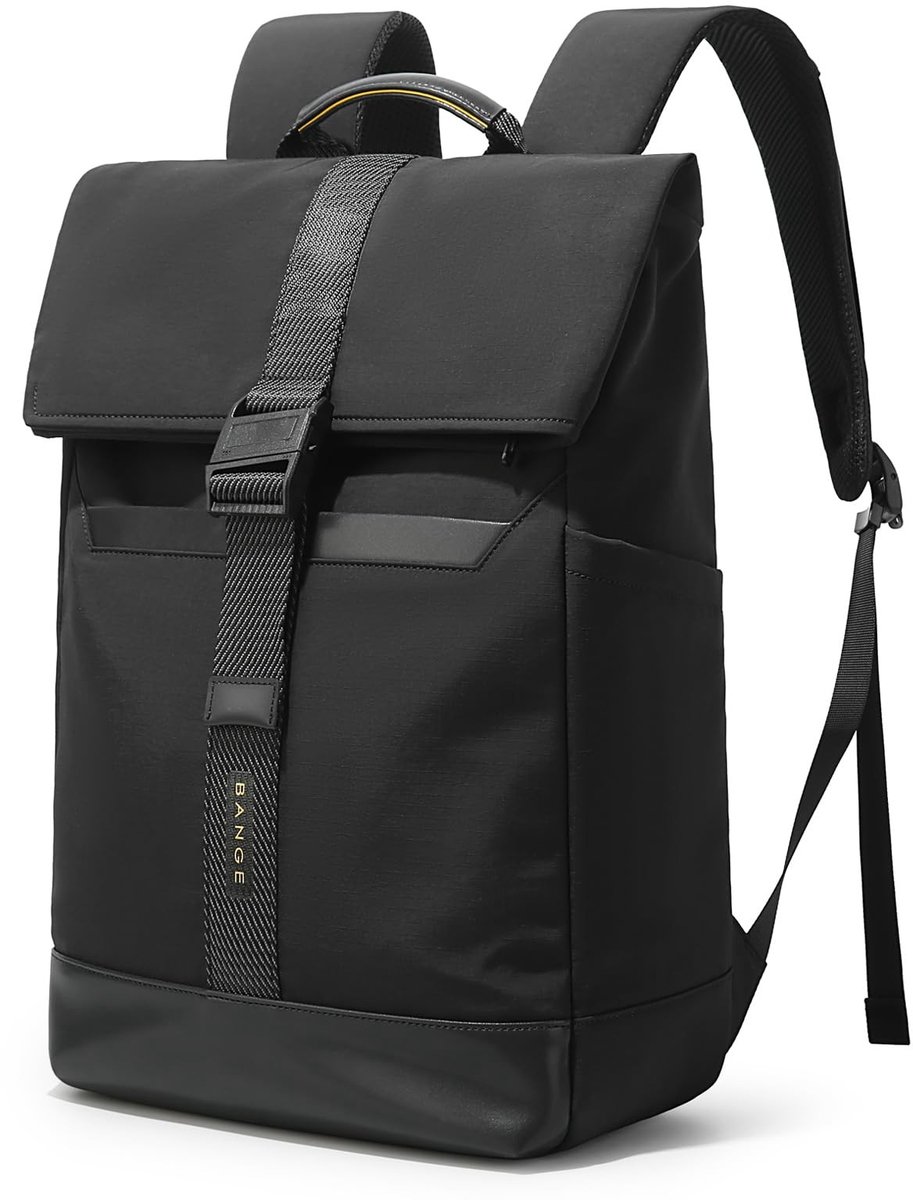Elzusha - Roltop Laptop Backpack Waterproof 15.6 Inch voor Werk en Reizen