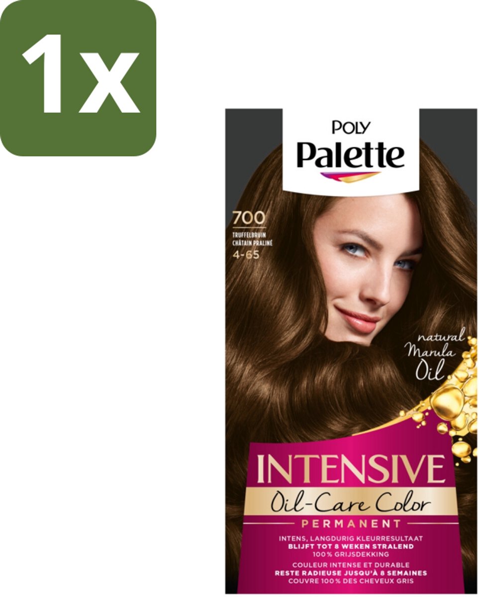 Poly Palette - Haarverf - Truffel Bruin 700 - 115ml - 1 stuk
