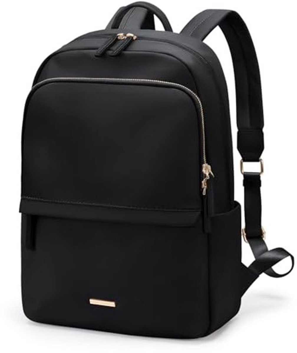 Laptoprugzak voor dames - Slanke en stijlvolle tas voor 14 tot 15,6 inch laptops - Perfect voor reizen, studie en werk