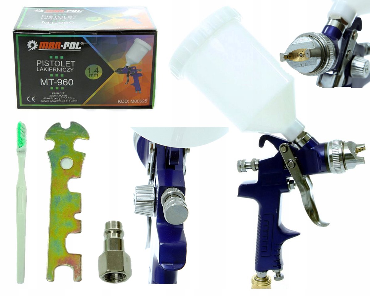 HVLP Spuitpistool 1.4mm - Professioneel Lakspuitpistool