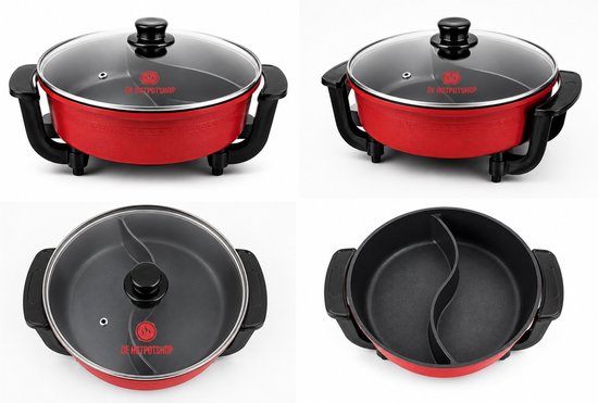 Hotpot Box Compleet voor 2 Personen - Inclusief Hotpot, Servies, Bouillon & Accessoires - Complete Hotpot Set — afbeelding 2