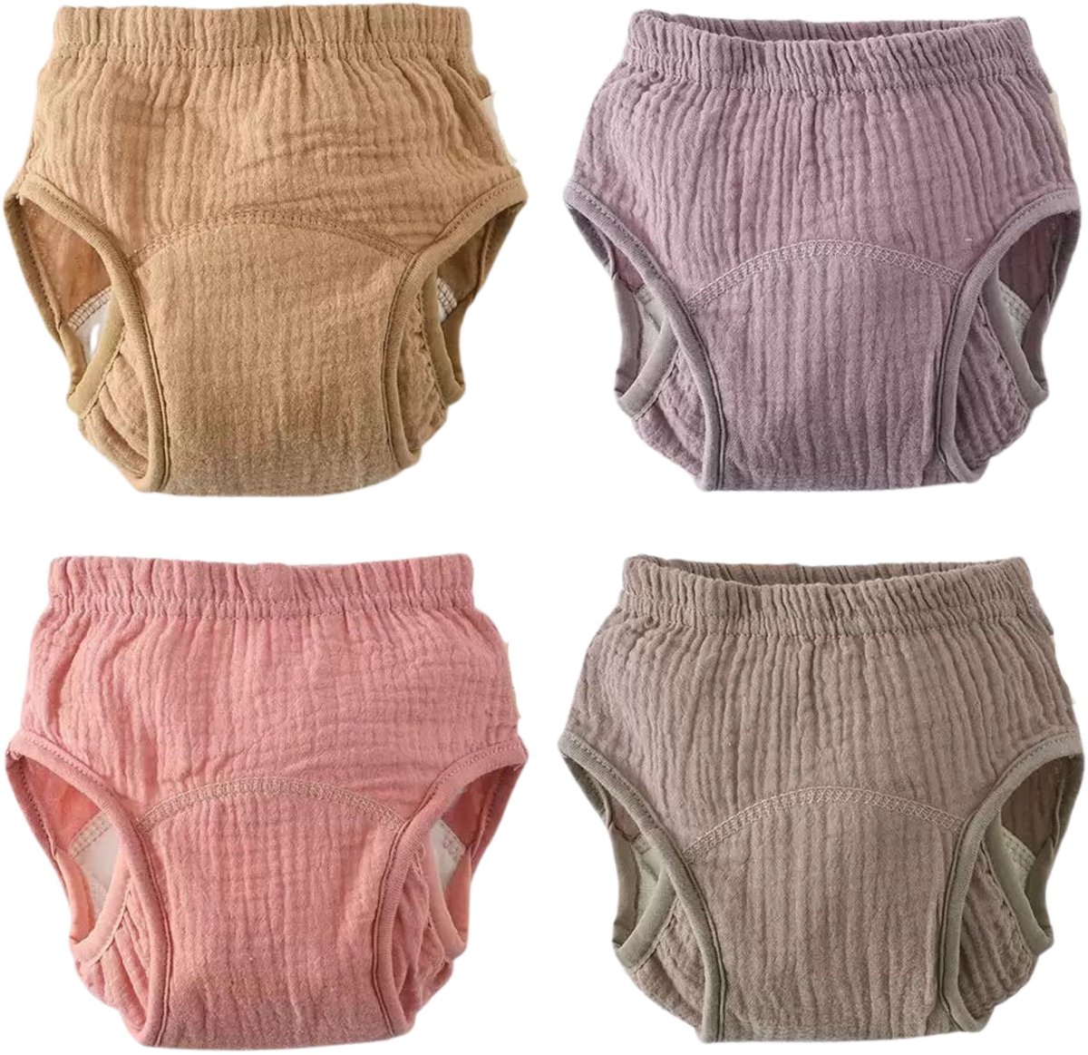 Jikkies Oefenbroekjes Zindelijkheid - Zindelijkheidsbroekjes - Oefenbroekjes - Potjes Training - 4 Stuks - 13 tot 18KG - Vrolijke Kleuren - Vrij van Schadelijke Stoffen