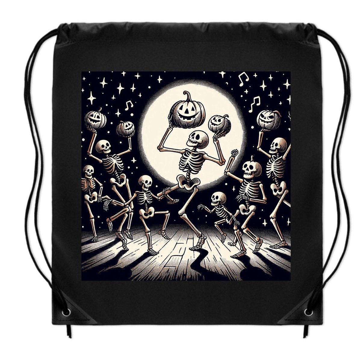 Halloween Skelet Snoepzak - Praktische Rugzak voor Kinderen en Volwassenen