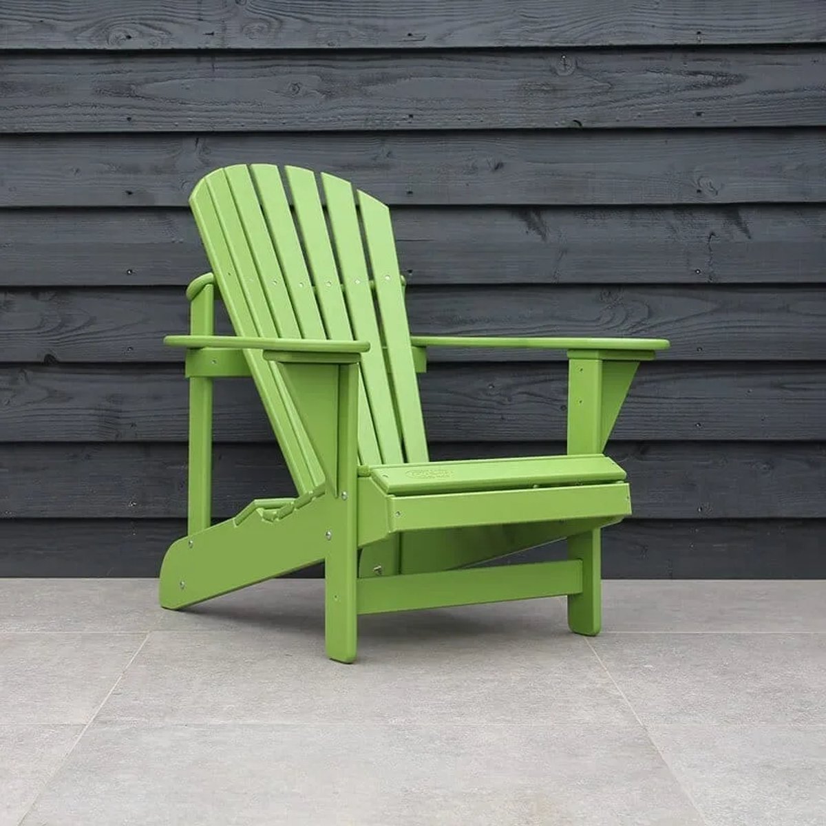 Originele Adirondack Tuinstoel | Kunststof | Limoengroen | 10 jaar garantie | Binnen 2-5 werkdagen geleverd | Canada Comfy Chair