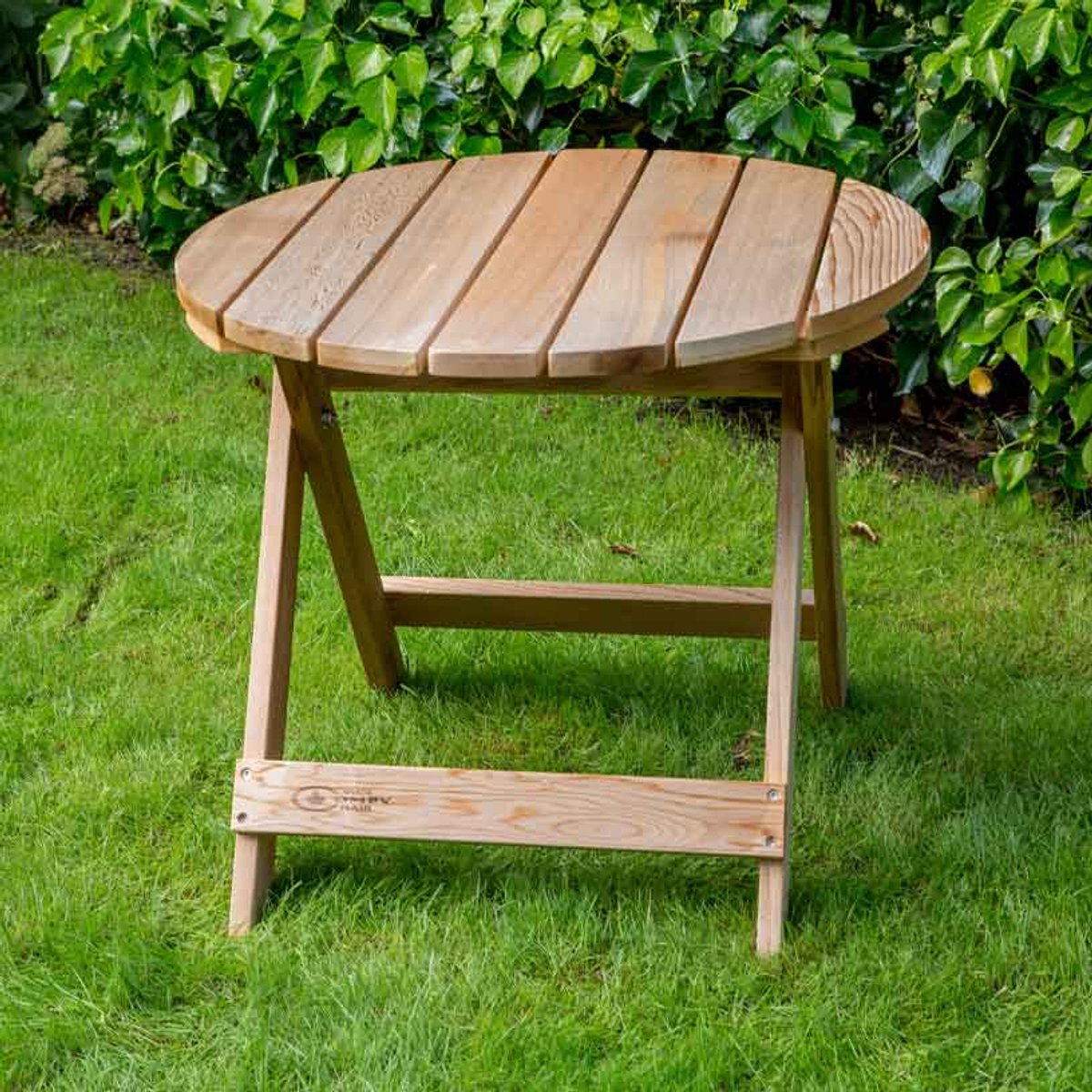 Originele Adirondack Bijzettafel Rond | Red Cedar hout | 95% voorgemonteerd | Binnen 2-5 werkdagen geleverd | 10 jaar garantie | Comfy Side Table CST 400