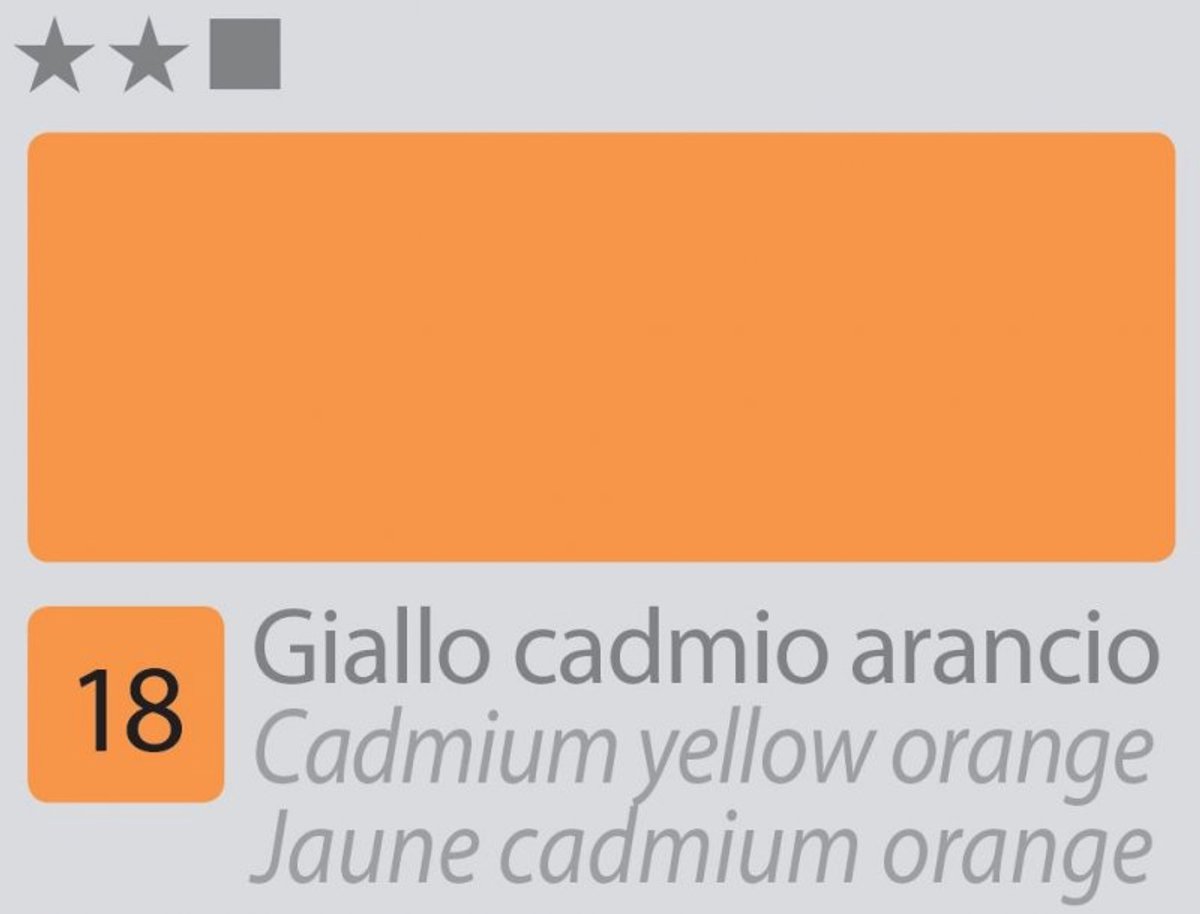 Divolo Accademia Olieverf 20 ml. - Cadmium Yellow Orange