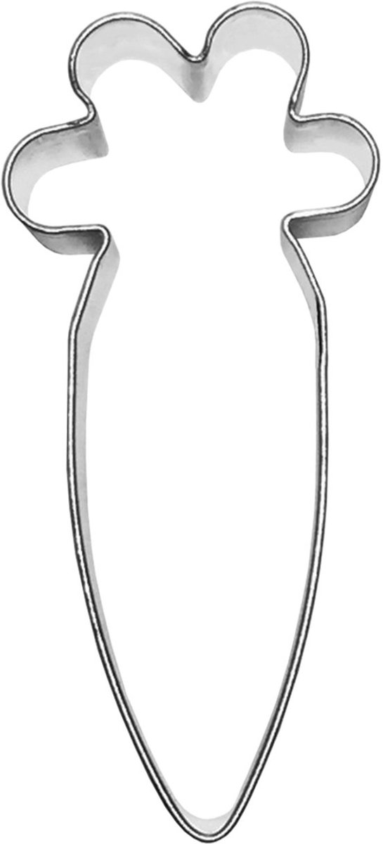Wandvorm Wortel 6,1 cm - Koekjesuitsteker