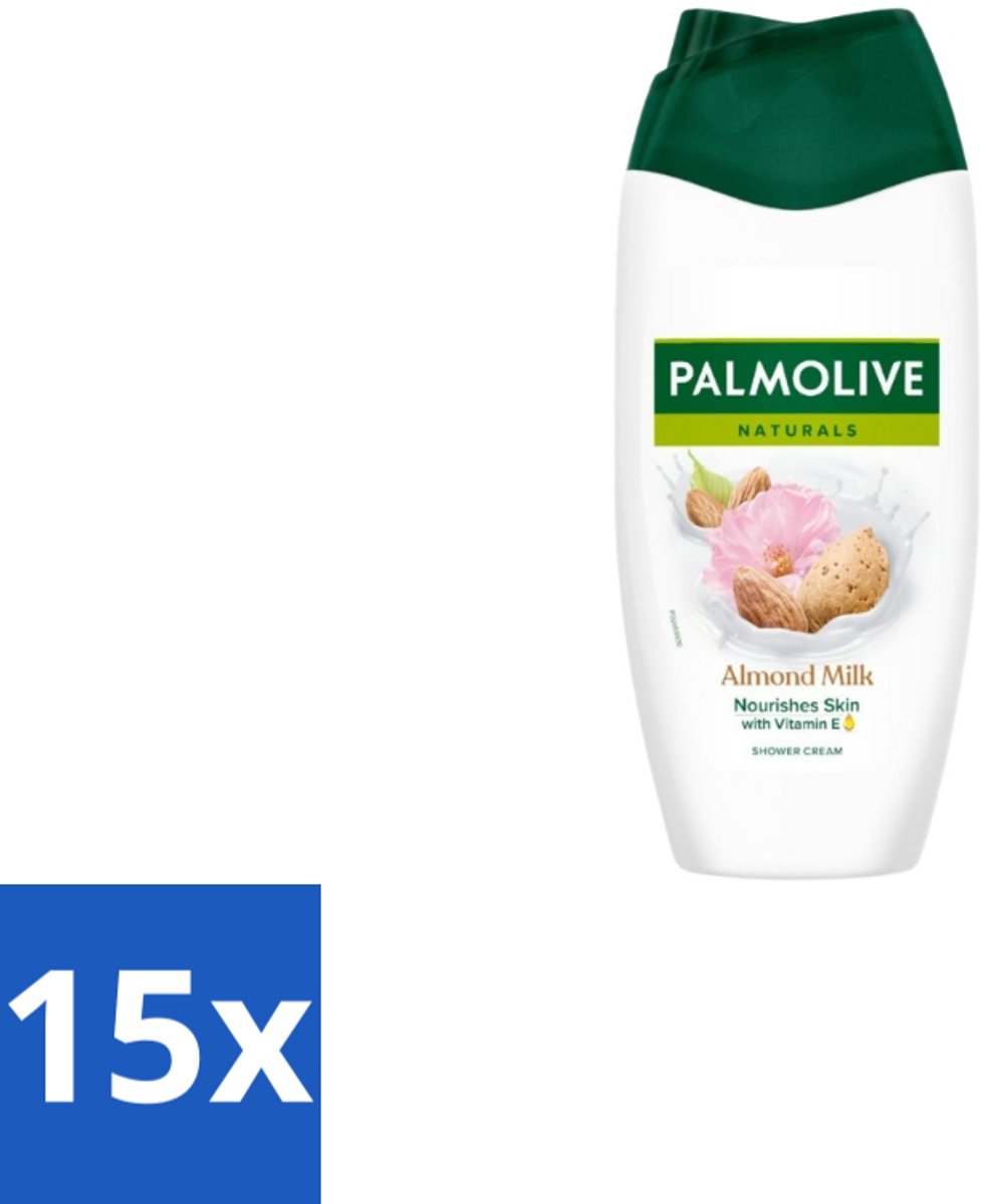 Palmolive Douchecrème Naturals Amandelmelk 250 ml - Bulkverpakking - 15 stuks