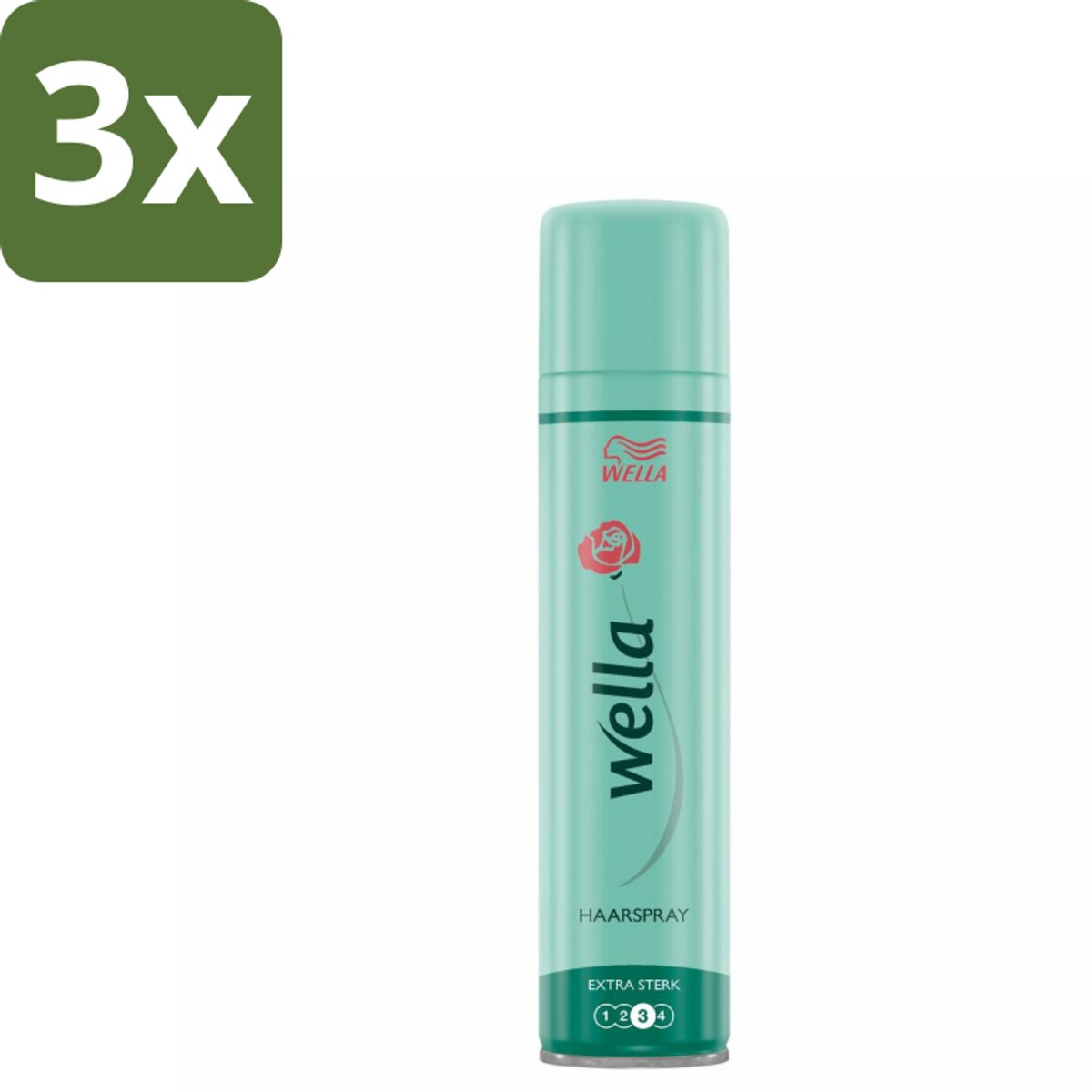 3 x Wella – Forte – Haarspray Extra Strong – 75 ml - Haarspray - Extra Strong Hold - UV Bescherming - Haartype - Fixatie