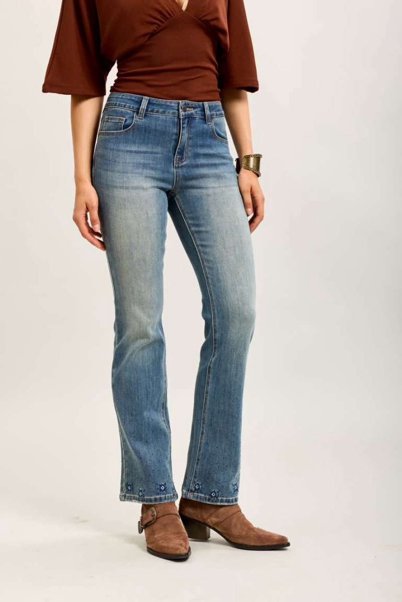 Broek Toxik3 - straight fit vintage jeans