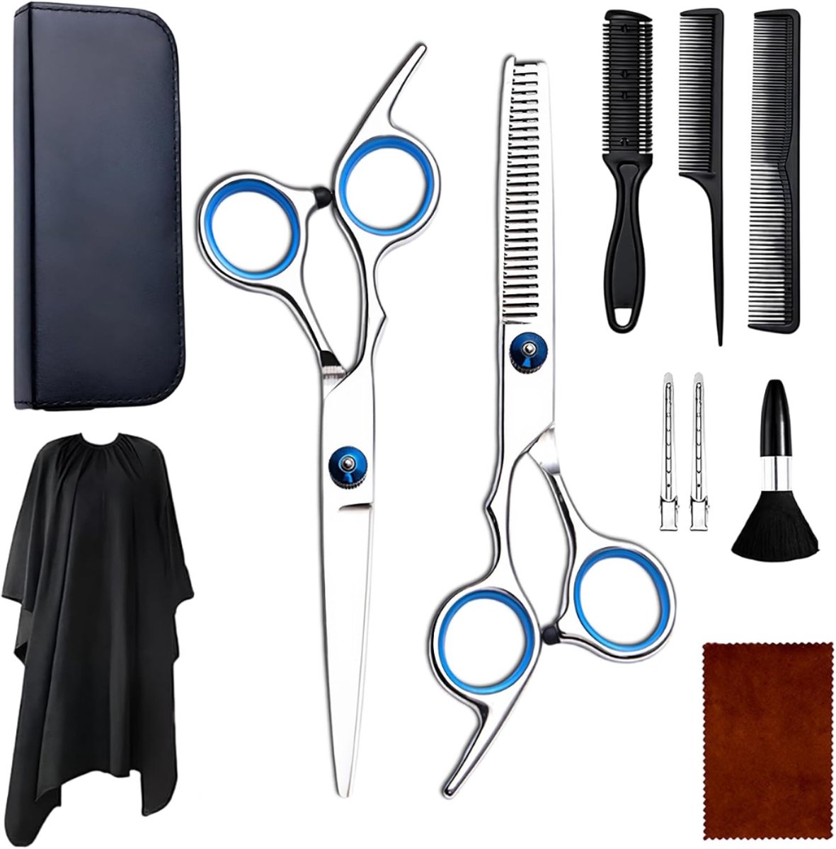 DYVNS® Professionele Kappersset - Kappersschaar Set Compleet - 11-Delig