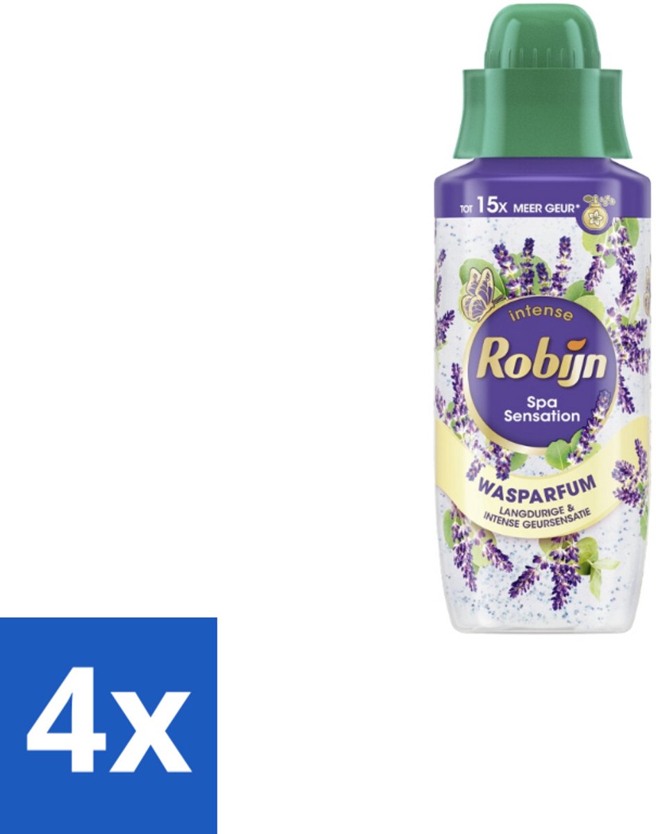 Robijn Wasparfum Spa Sensation 324 ml - Voordeelverpakking - 4 stuks