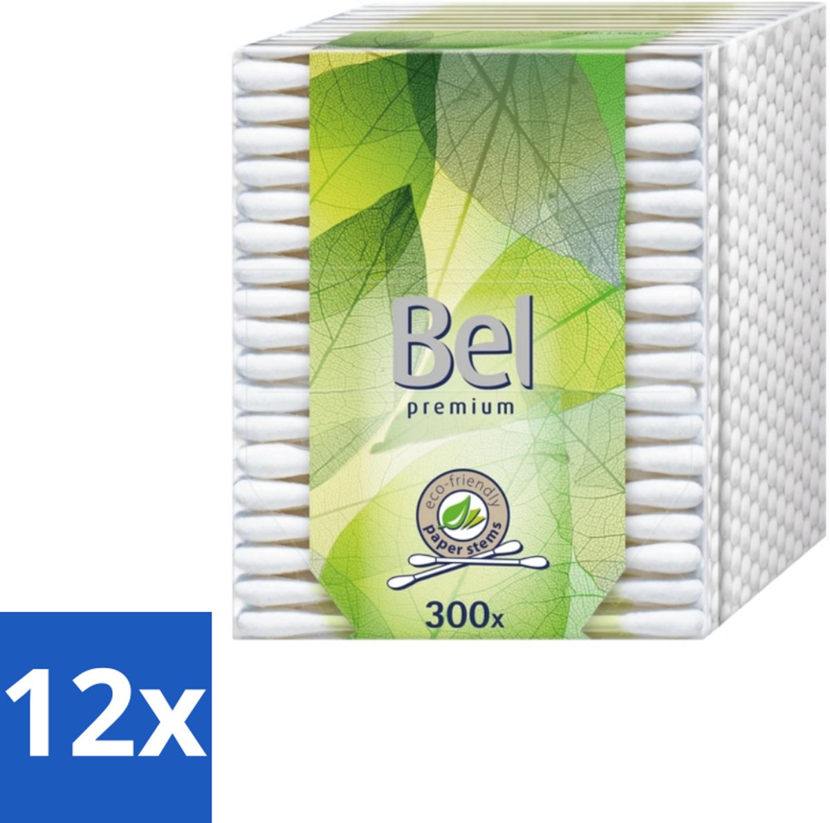 12 x Cotton Buds – Wattenstaafjes – Premium – Katoen - Katoenstaafjes - Wattenstaafjes - Hygiëne - EHBO - Babyverzorging