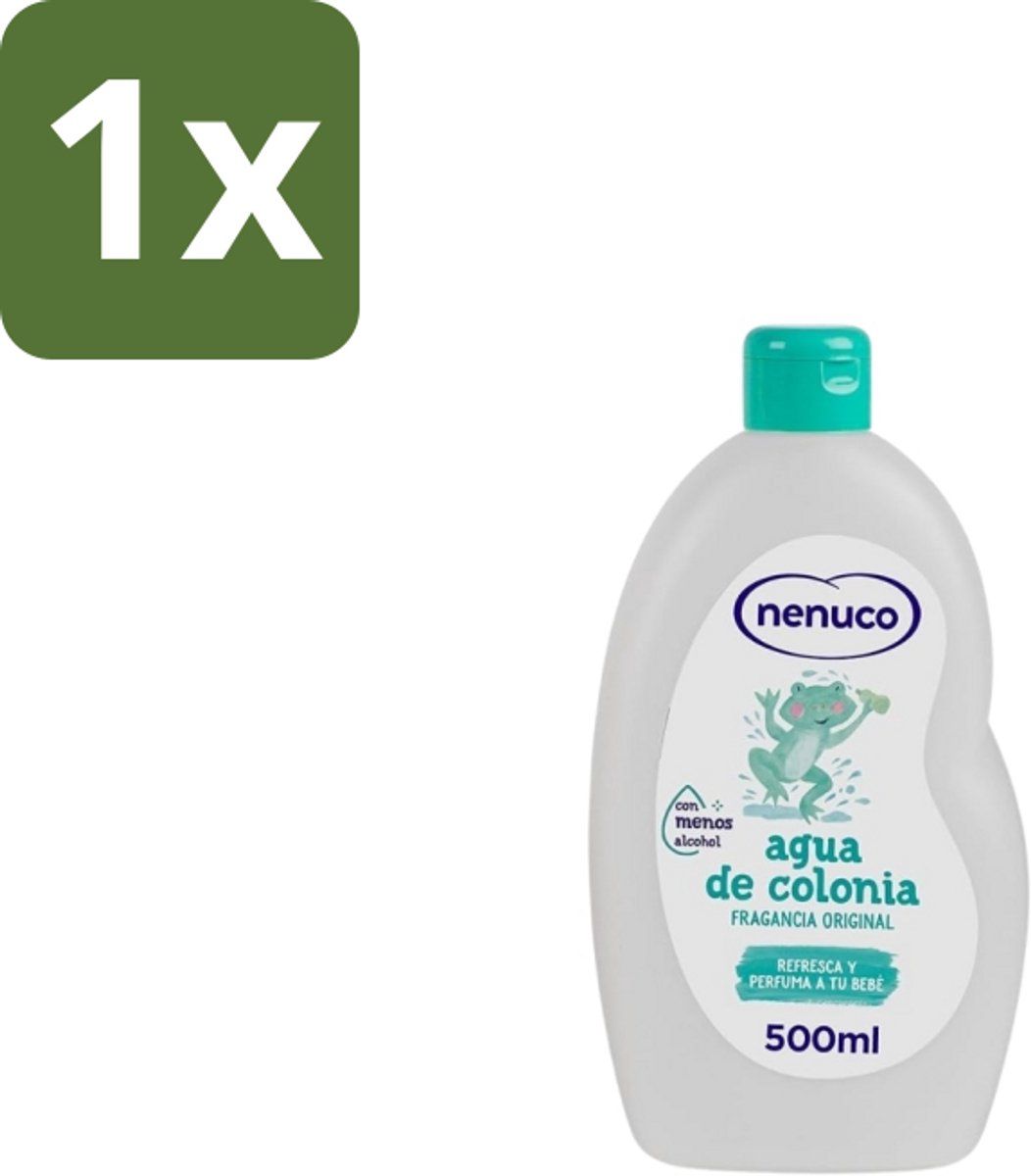 1 x Nenuco – Haarlotion – Agua de Colonia – 500 ml - Agua De Colonia - Kinderparfum - Eau De Cologne - Haarlotion - Geur