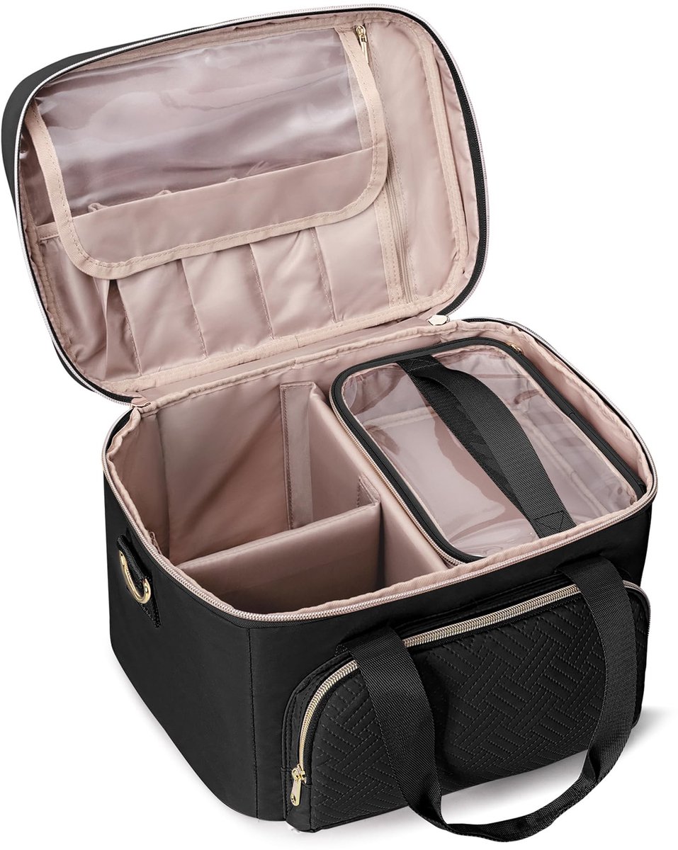 Solidchoice - Grote Makeup Organizer met 2 Cosmetica Cases