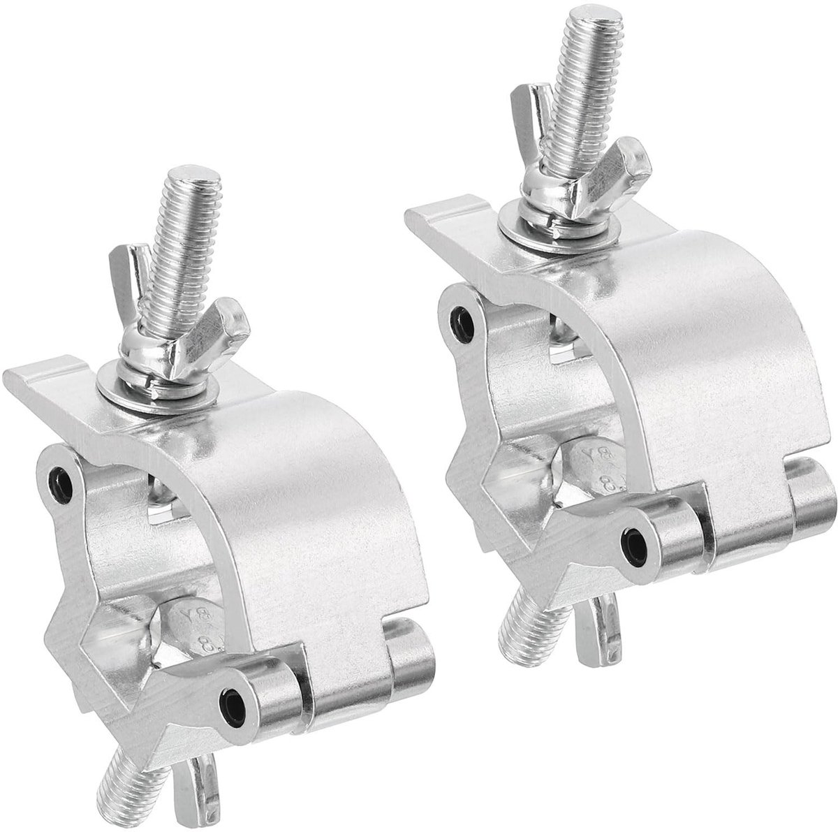 Solidchoice - Aluminium Klemmen voor Verlichting met Maximaal 45 kg