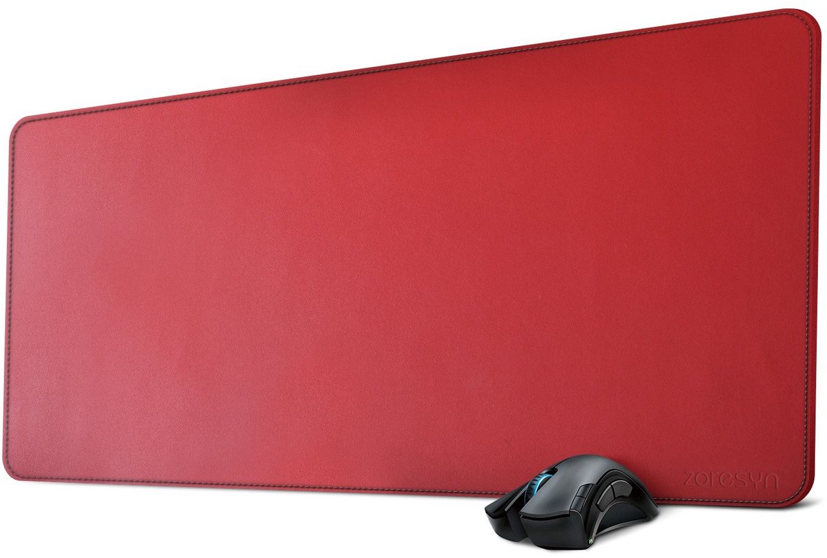 Solidchoice - XL Grote Muismat 90 x 40,6 cm van PU Leer