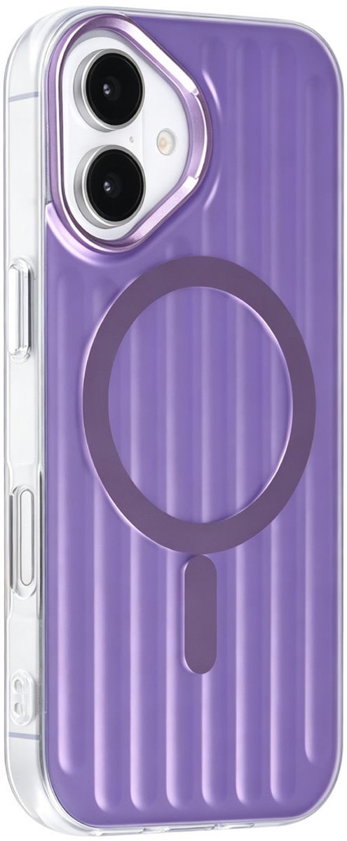 TUNIQ telefoonhoesje voor Apple iPhone 17 - luggage IMD MagSafe - Paars