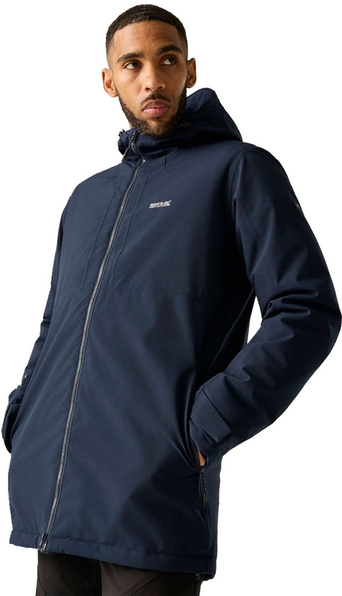 Regatta Hoscar Aviator Winterjas Heren Marineblauw